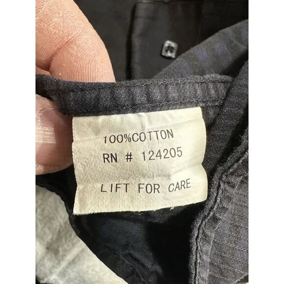 F/X Fusion Shirt Adult Medium Black Blue‎ Geometric Preppy Designer Casual Mens - Picture 3 of 9